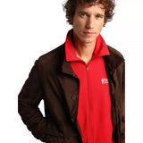GOLDEN GOOSE M JACK 50 / DONKERBRUIN Golden Goose Flight Jas In Donkerbruin - Match Laren