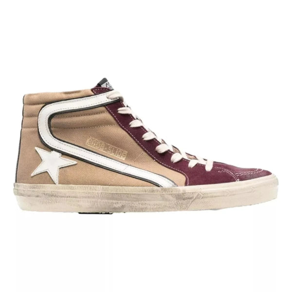 GOLDEN GOOSE Golden Goose Sneakers Hoog Bordeaux - Sisera Mechelen