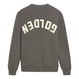 GOLDEN GOOSE M TRUI S / GRIJS Golden Goose Round-Neck Sweater Met Logo Op Rug Grijs - Match Laren