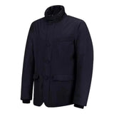 HERNO Herno Laminar Jas Met 2 Lagen Gore-Tex Donker Blauw - Match Laren