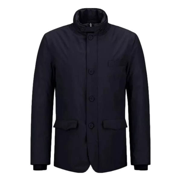 HERNO M JACK Herno Laminar Jas Met 2 Lagen Gore-Tex Donker Blauw - Match Laren