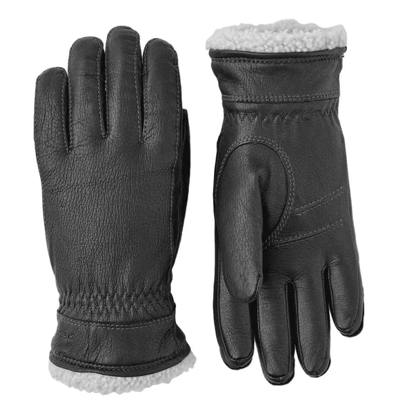 HESTRA M HANDSCHOENEN 6 / ZWART HESTRA Deerskin Primaloft Gloves - Match Laren