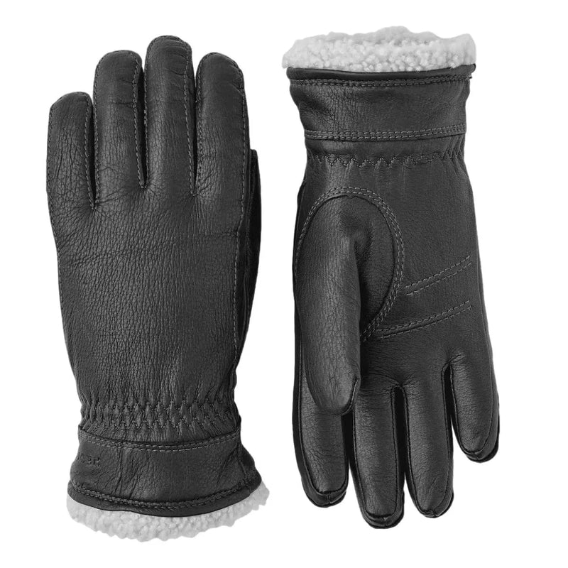 HESTRA M HANDSCHOENEN 6 / ZWART HESTRA Deerskin Primaloft Gloves - Match Laren