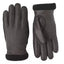 HESTRA M HANDSCHOENEN 8 / DONKERBRUIN HESTRA Deerskin Primaloft Rib Gloves Dark Brown - Match Laren