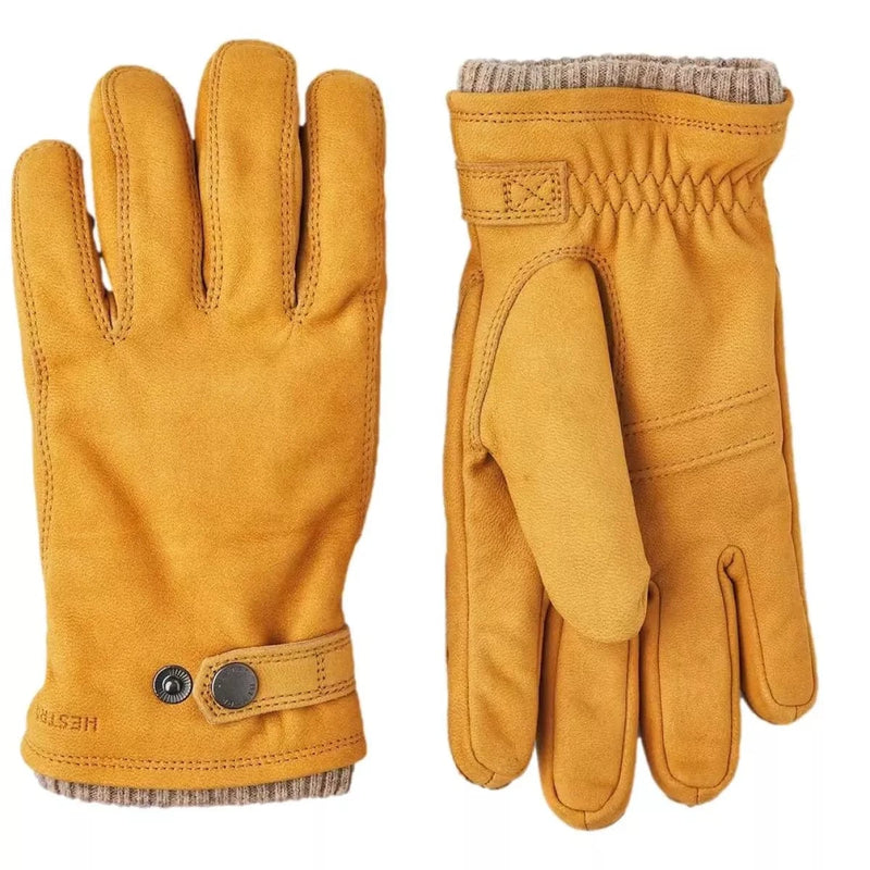 HESTRA M HANDSCHOENEN 8 / OKERGEEL HESTRA Bergvik Gloves Ochre - Match Laren