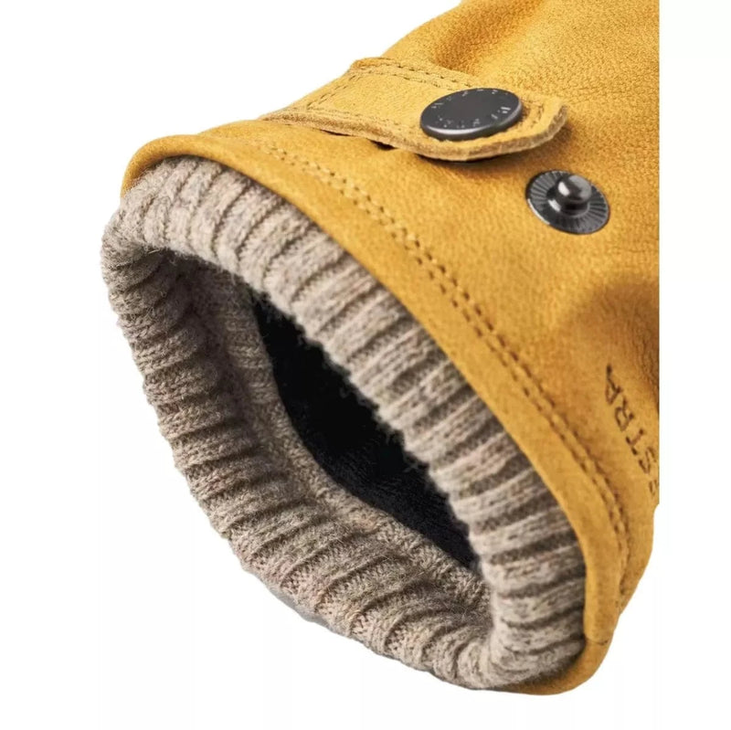HESTRA M HANDSCHOENEN 8 / OKERGEEL HESTRA Bergvik Gloves Ochre - Match Laren