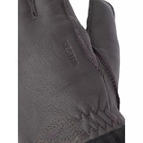 HESTRA M HANDSCHOENEN HESTRA Deerskin Primaloft Rib Gloves Dark Brown - Match Laren