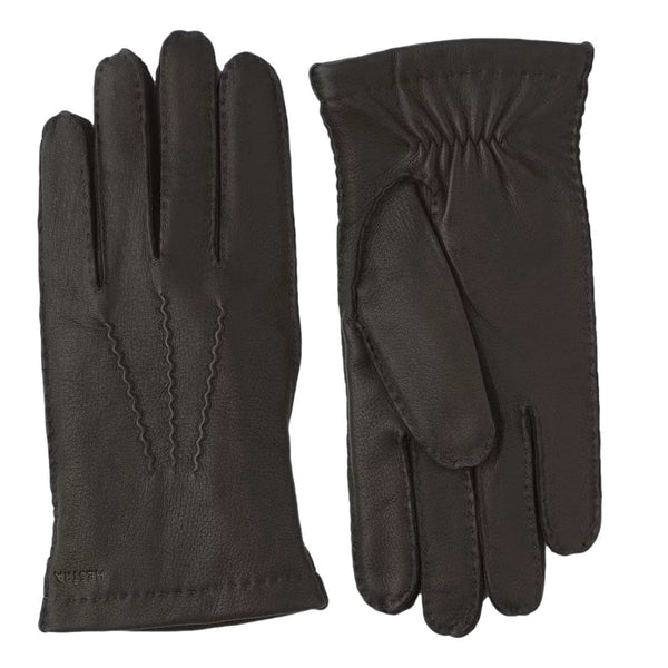 HESTRA M HANDSCHOENEN HESTRA Matthew Gloves Dark Brown - Match Laren