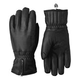 HESTRA SKI HANDSCHOEN 7 / ZWART HESTRA Leather Swisswool Classic 5-finger Black - Match Laren