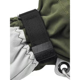 HESTRA SKI HANDSCHOEN 9 / ARMY HESTRA Army Leather Heli 5-finger Skihandschoenen Army - Match Laren