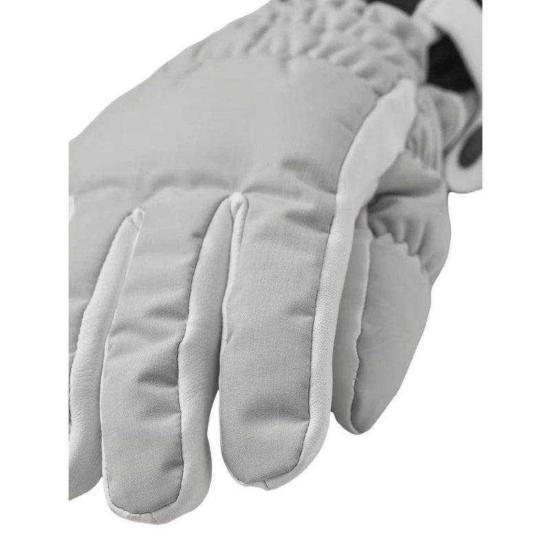 HESTRA SKI HANDSCHOEN HESTRA Luomi Czone Female 5-finger Gloves Grey - Match Laren
