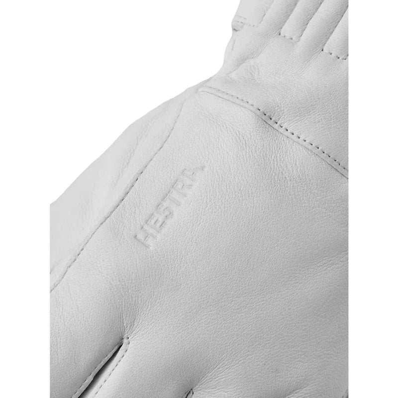 HESTRA SKI HANDSCHOEN Hestra Ski Handschoenen Idre Wol 5 Vingers Wit - Match Laren