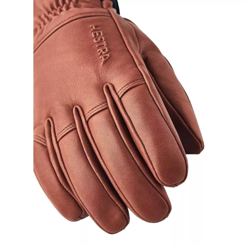 HESTRA SKI HANDSCHOEN Hestra Ski Handschoenen Omni 5 Vingers Camel - Match Laren