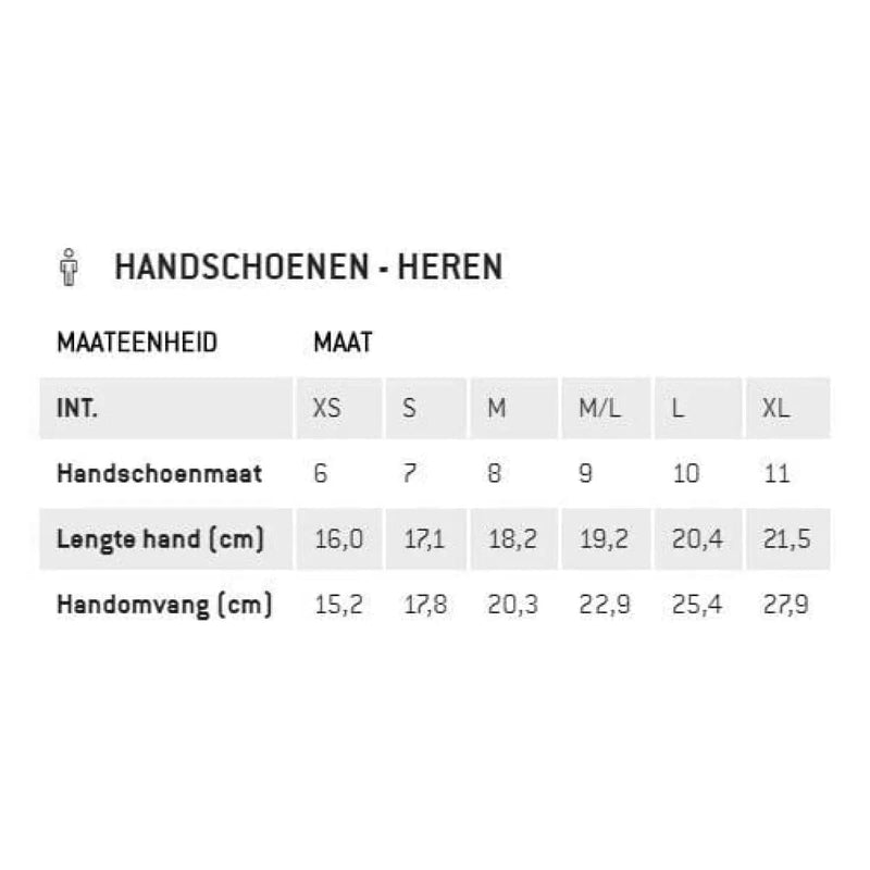 HESTRA HESTRA  Skihanschoenen Geel 5-finger Omni - Match Laren