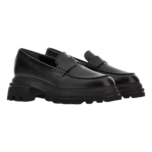 HOGAN M SCHOEN LAAG Hogan 10-Storey Loafers Zwart - Match Laren