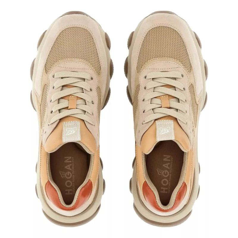 HOGAN M SNEAKER 39½ / ZAND COMBI HOGAN Sneaker Hyperactive Dames - Match Laren