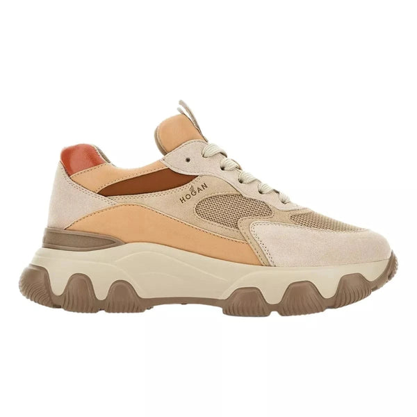 HOGAN M SNEAKER 39½ / ZAND COMBI HOGAN Sneaker Hyperactive Dames - Match Laren