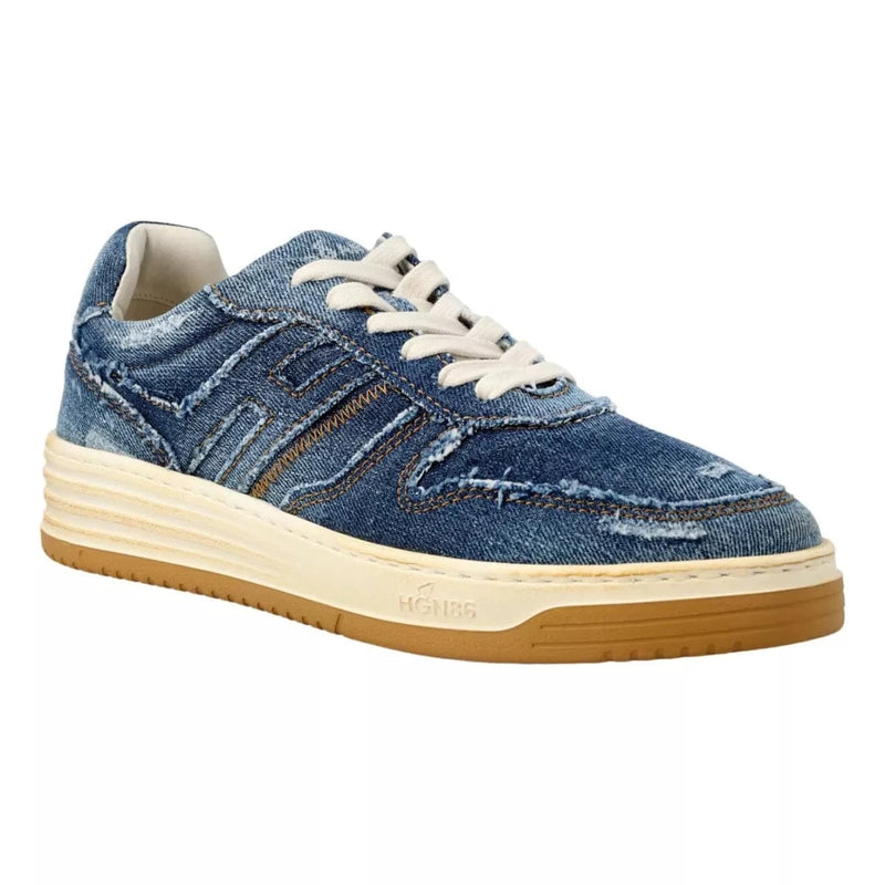 HOGAN Hogan Sneaker H630 Jeans Blauw - Match Laren