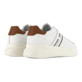 HOGAN M SNEAKER HOGAN Sneakers H580 wit bruin - Match Laren