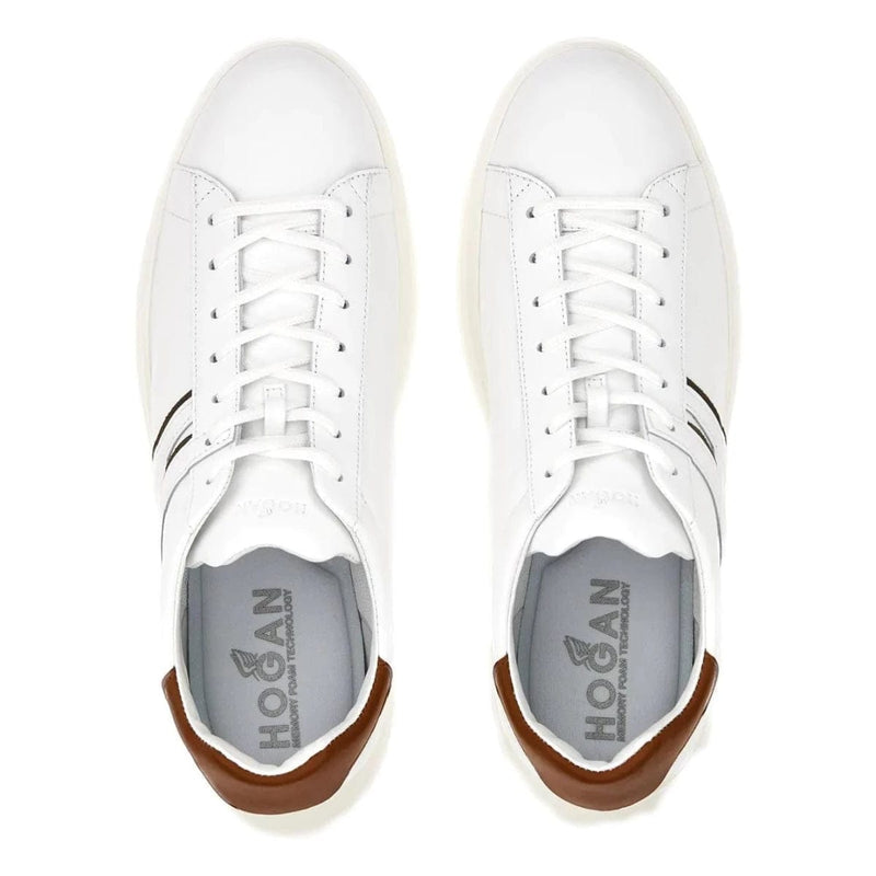 HOGAN M SNEAKER HOGAN Sneakers H580 wit bruin - Match Laren
