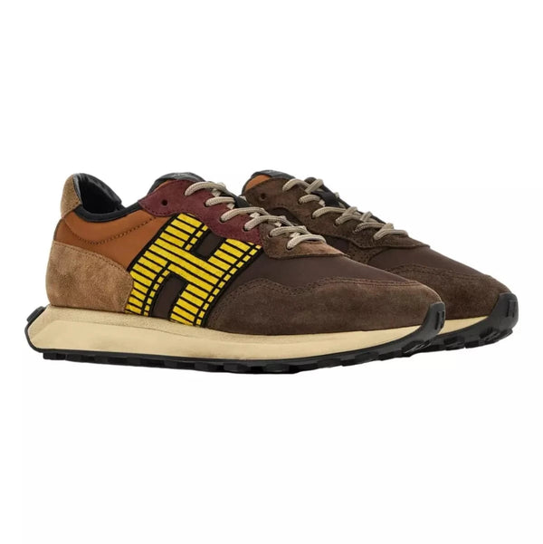 HOGAN M SNEAKER HOGAN Sneakers H601 Bruin Heren - Match Laren