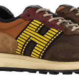 HOGAN M SNEAKER HOGAN Sneakers H601 Bruin Heren - Match Laren