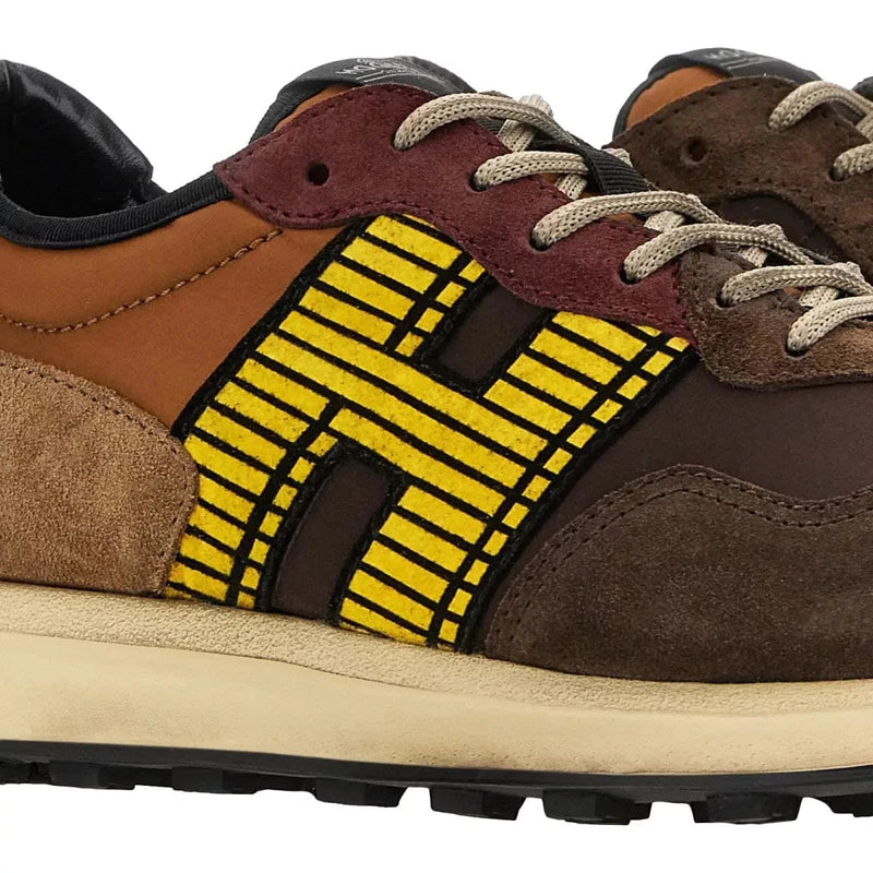 HOGAN M SNEAKER HOGAN Sneakers H601 Bruin Heren - Match Laren