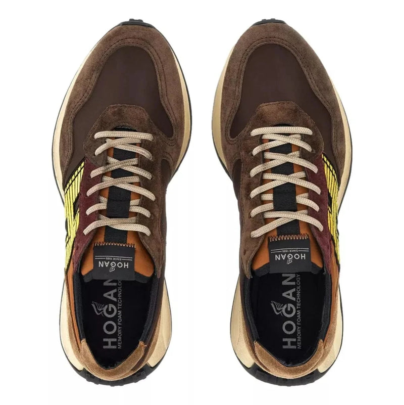 HOGAN M SNEAKER HOGAN Sneakers H601 Bruin Heren - Match Laren