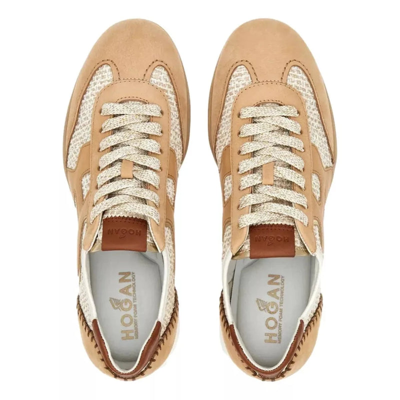 HOGAN HOGAN Sneakers Olympia-Z Camel - Match Laren