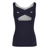HOUSE OF GRAVITY SP TOP House Of Gravity Cross Tank Top Marine - Match Laren