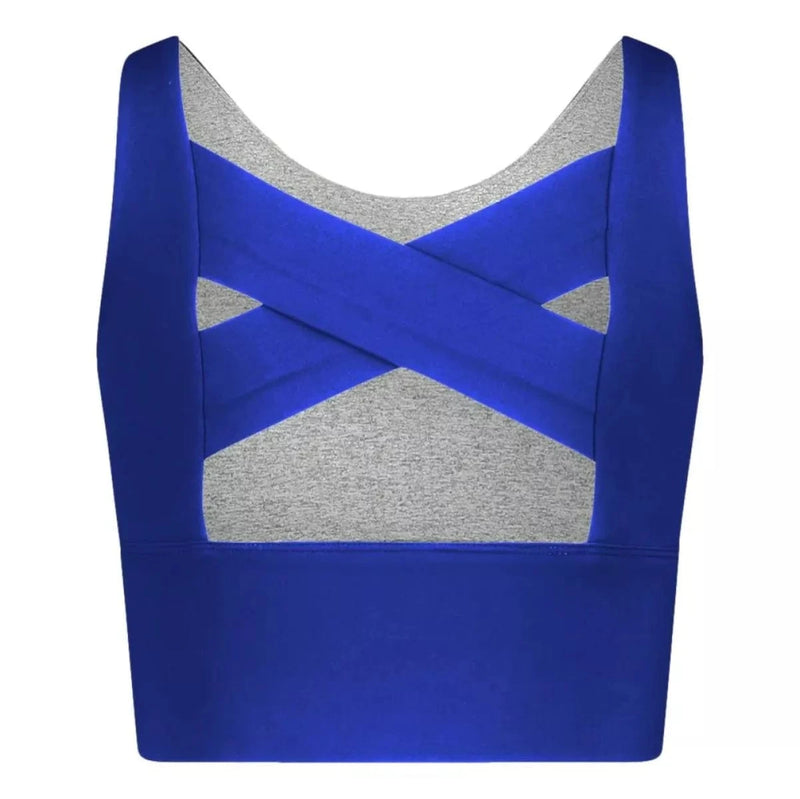 HOUSE OF GRAVITY SP TOP L / KOBALT House Of Gravity Cross Tank Top Kobalt - Match Laren