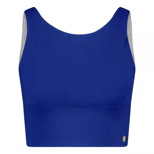 HOUSE OF GRAVITY SP TOP L / KOBALT House Of Gravity Cross Tank Top Kobalt - Match Laren