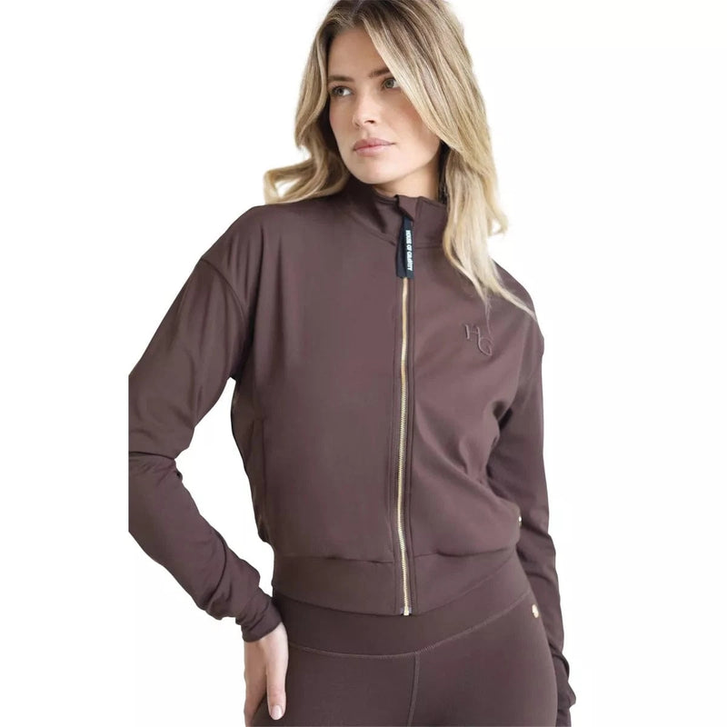 HOUSE OF GRAVITY SP VEST House Of Gravity Active Jacket Cacaobruin - Match Laren
