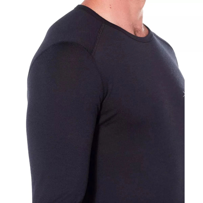 ICEBREAKER THERMO SHIRT Icebreaker 200 oasis black thermo - match laren