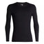 ICEBREAKER THERMO SHIRT Icebreaker 200 oasis black thermo - match laren