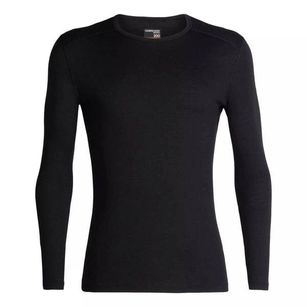 ICEBREAKER THERMO SHIRT Icebreaker 200 oasis black thermo - match laren