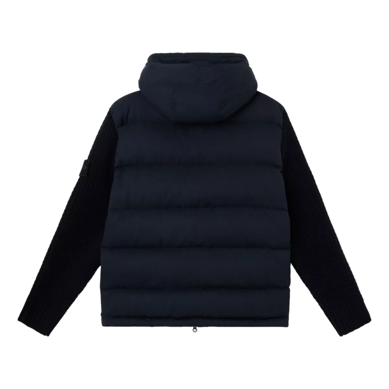 STONE ISLAND Stone Island Jack Ghost Merino Wool Donkerblauw - Match Laren