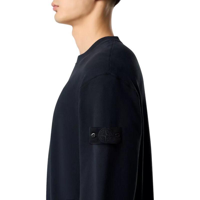 STONE ISLAND Stone Island Sweater Crewneck Ghost Donkerblauw - Match Laren