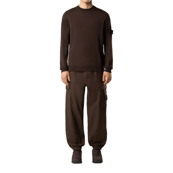 STONE ISLAND Stone Island Trui Crewneck Ghost Bruin - Match Laren