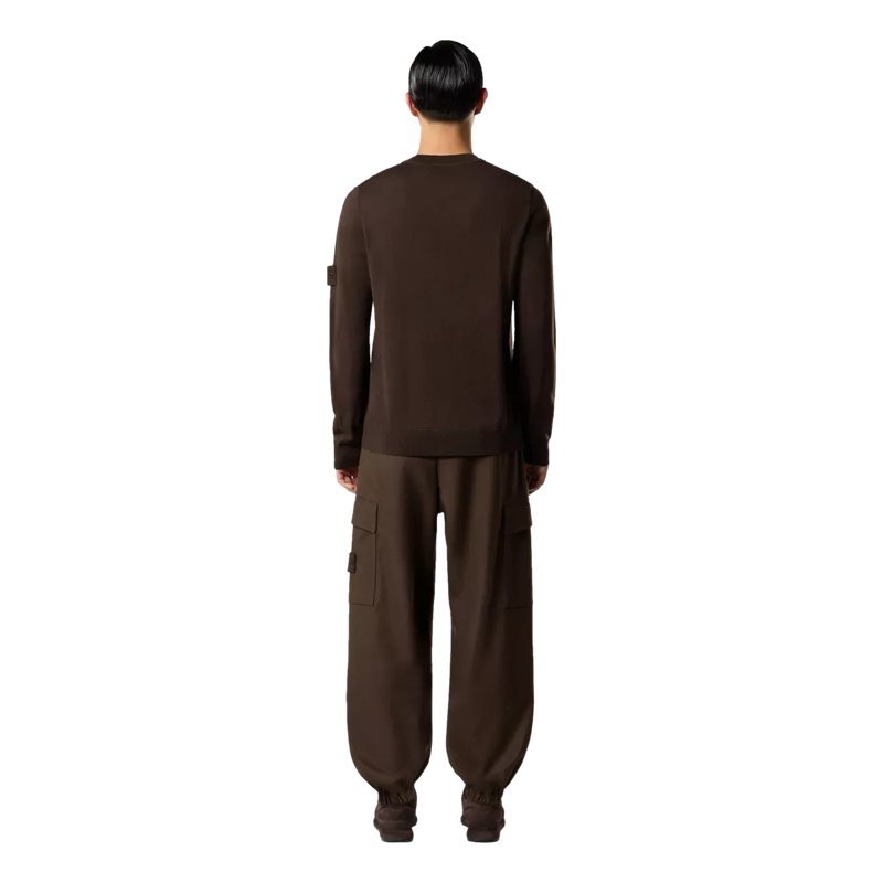 STONE ISLAND Stone Island Trui Crewneck Ghost Bruin - Match Laren