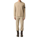 STONE ISLAND Stone Island Sweater Crewneck Camel - Match Laren