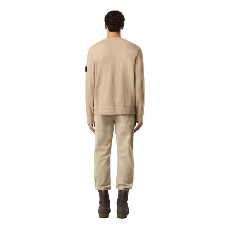 STONE ISLAND Stone Island Sweater Crewneck Camel - Match Laren