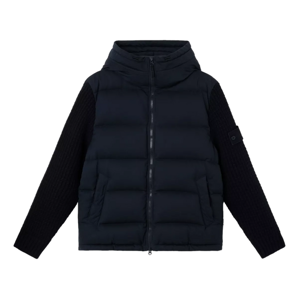 STONE ISLAND Stone Island Jack Ghost Merino Wool Donkerblauw - Match Laren