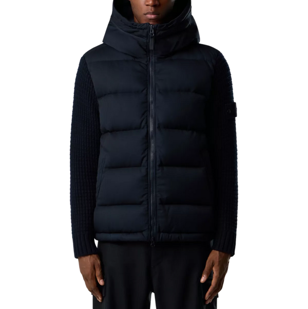 STONE ISLAND Stone Island Jack Ghost Merino Wool Donkerblauw - Match Laren