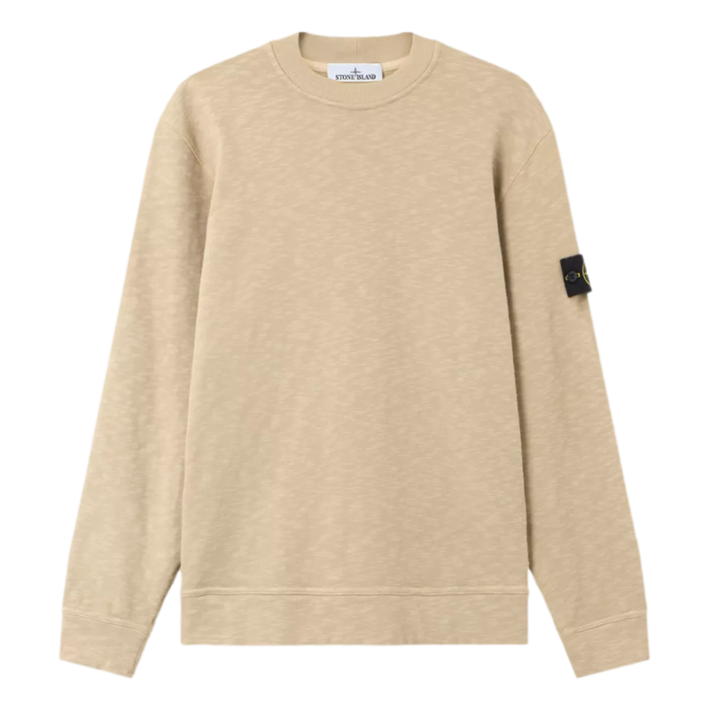 STONE ISLAND Stone Island Sweater Crewneck Camel - Match Laren