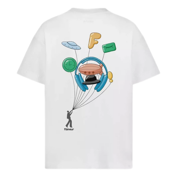 FLANEUR Flaneur Inflatables T-Shirt Wit - Match Laren