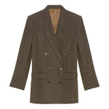 ISABEL MARANT M BLAZER 36 / BRONS Isabel Marant Blazer Jevima - Sisera Laren