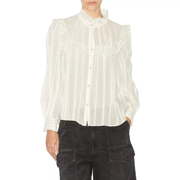 ISABEL MARANT M BLOUSE Isabel Marant Blouse Idety Ecru - Sisera Laren