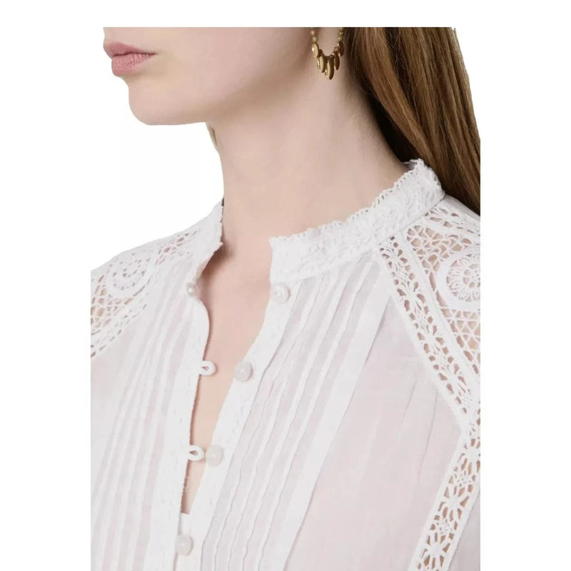 ISABEL MARANT M BLOUSE Isabel Marant Greicy Blouse Wit - Sisera Laren