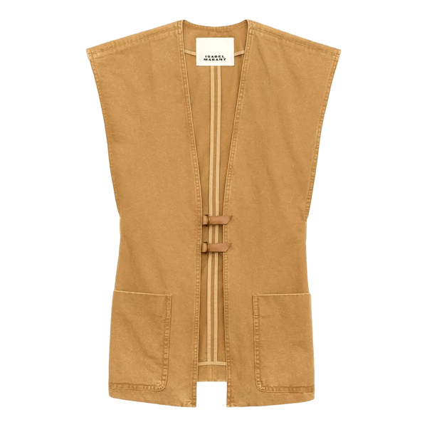 ISABEL MARANT M GILET 36 / CAMEL Isabel Marant Falila Gilet - Camel